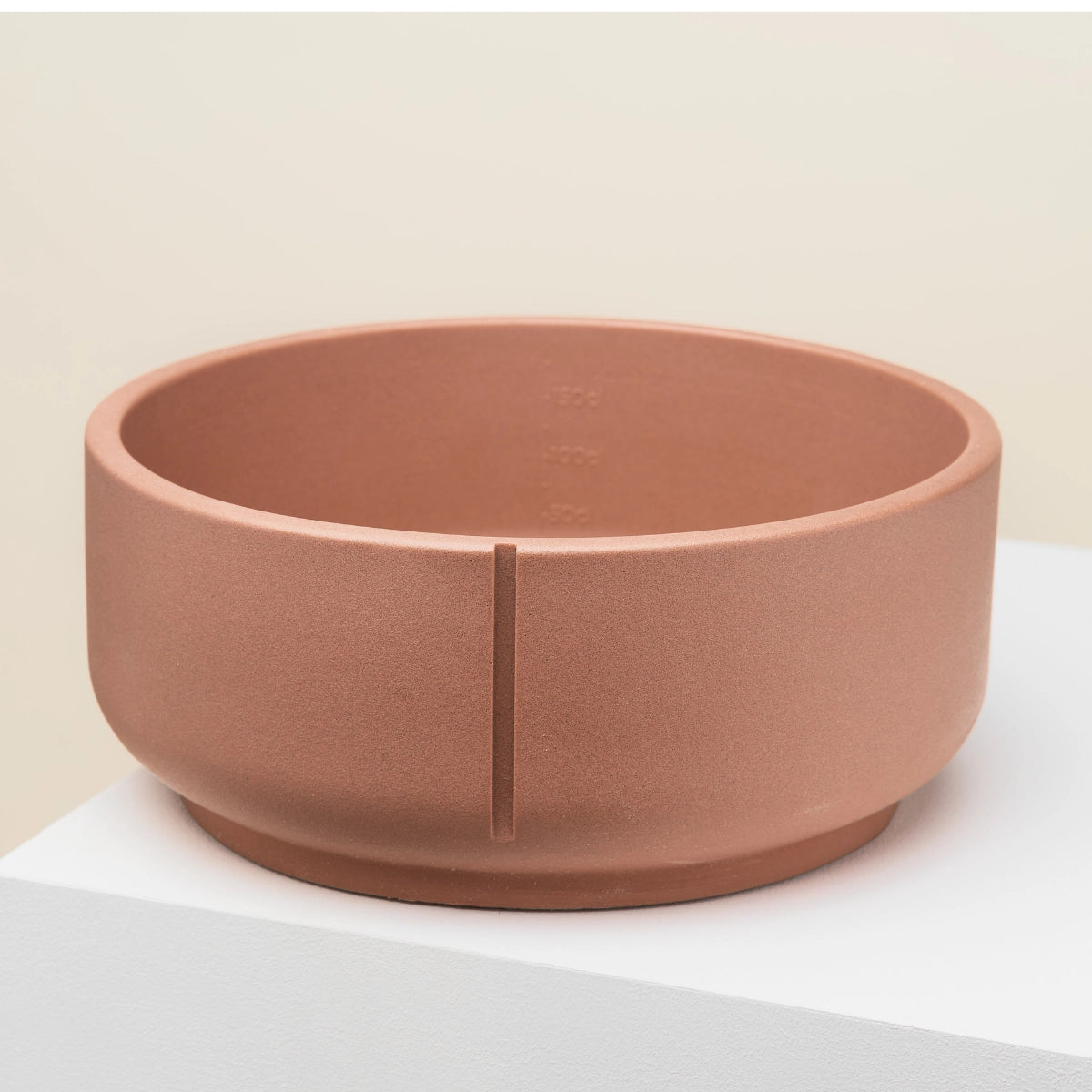 Grande gamelle chien chat marron design - Pour eau ou croquettes - Base stable antidérapante - CasualPets