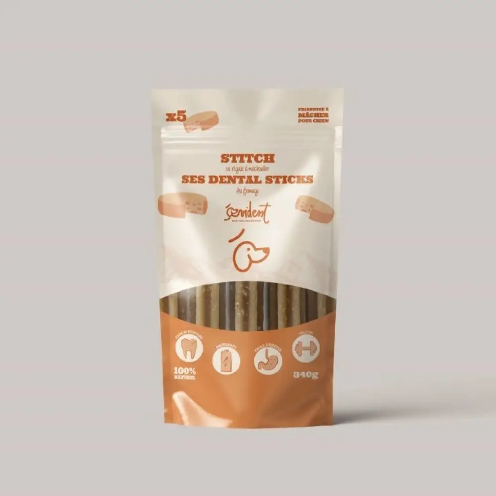 Friandises Dentaires Chien au Fromage - Hygiène Bucco-Dentaire