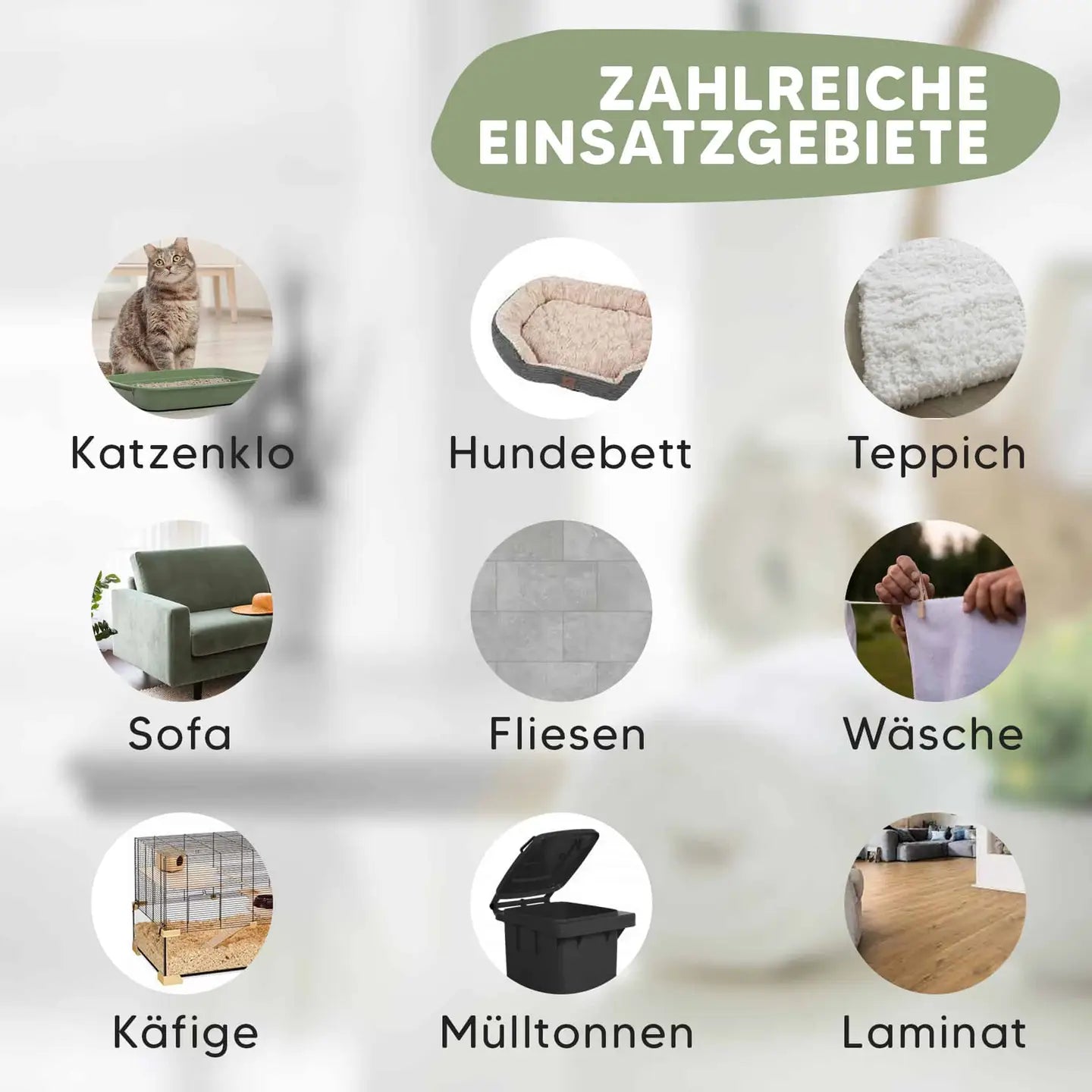 Éliminateur Odeur Urine Chat Chien - Nettoyant Enzymatique