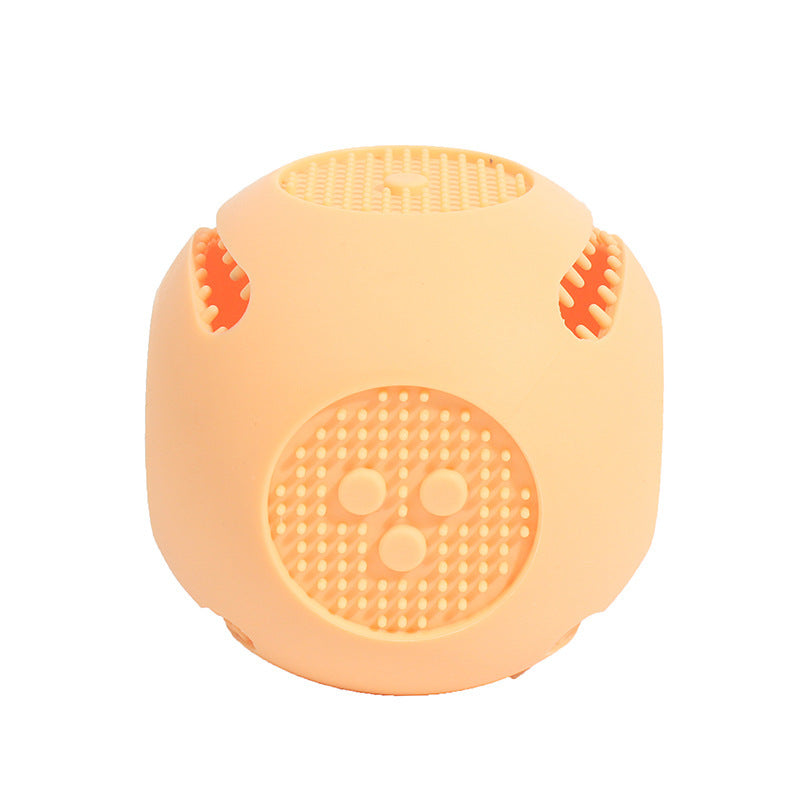 Jouet Interactif Silicone à Macher pour Chien - Distributeur de Croquettes