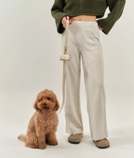 Laisse Chien Cuir Végan Jala 1,4m - Lignify Fait Main Europe