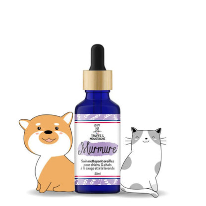 Nettoyant Oreilles Chien Chat - Hygiène Auriculaire Naturelle