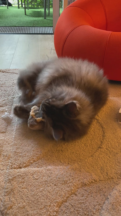 Jouet Chat Souris Valériane Scarlett – Peluche Cousue Main en France