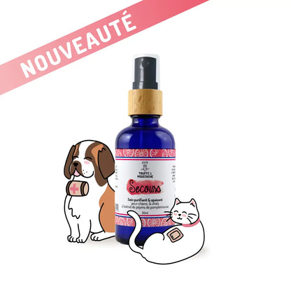 Antiseptique Naturel Chien Chat - Soin Anti-Démangeaison Secours