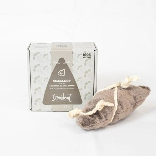 Jouet Chat Valériane - Peluche Chat Anti-Stress Naturel