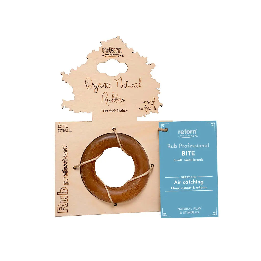 Anneau Retorn – Jouet Chien Caoutchouc Naturel à Lancer | 3 Tailles, Flottant & Résistant