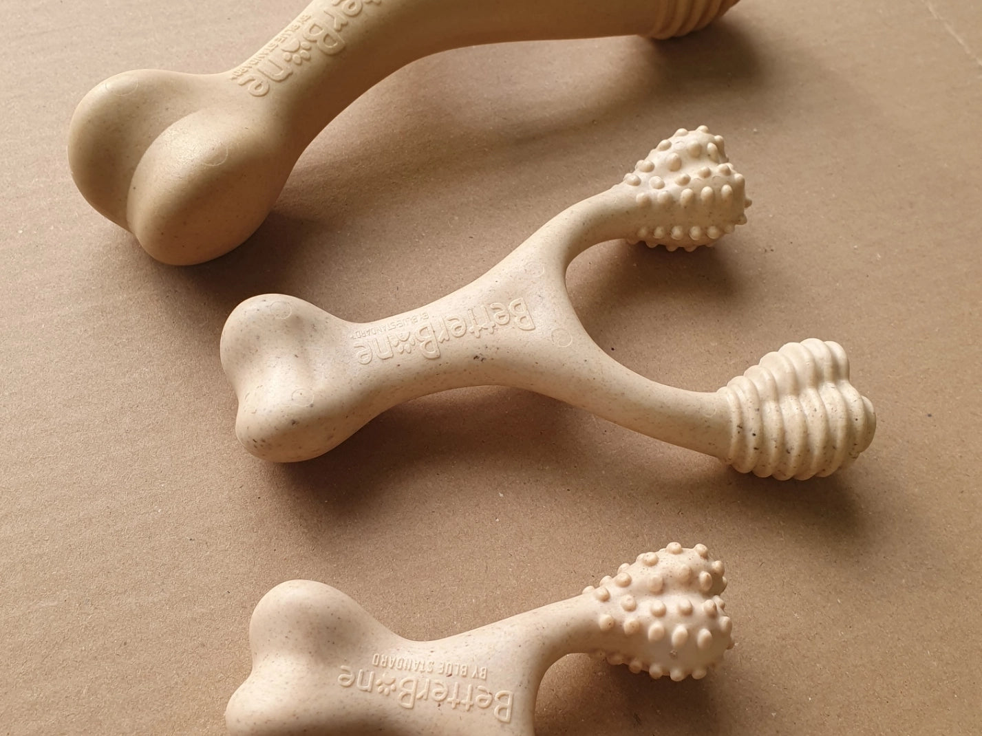 Os à mâcher chien résistant BetterBone Classic Mini sans nylon - Jouet de mastication durable et écologique - CasualPets