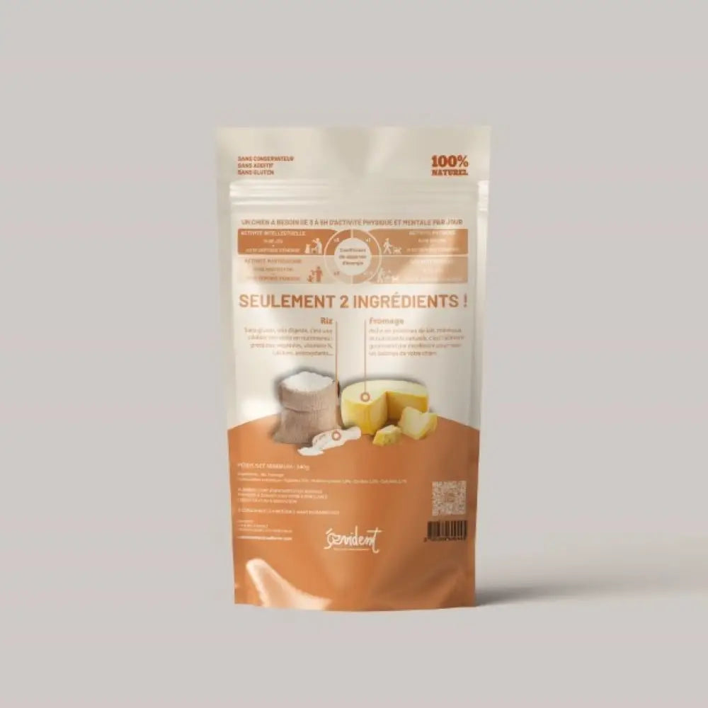 Sticks dentaires chien riz et fromage 100% naturels - 2 ingrédients seulement, hygiène bucco-dentaire - CasualPets